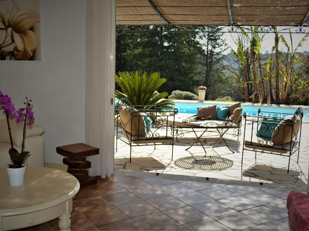 Peaceful Villa In Saint Paul De Vence With Pool 외부 사진
